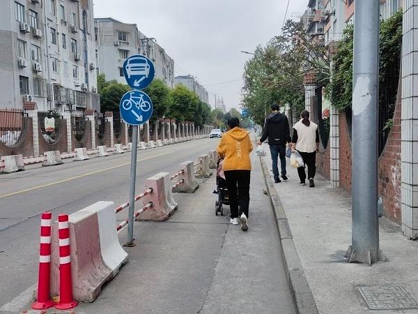 浦东新区康桥镇 1.8 公里康花路，几十年没有人行道，市民出行安全隐患大  第5张