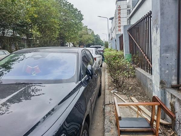 浦东新区康桥镇 1.8 公里康花路，几十年没有人行道，市民出行安全隐患大  第7张