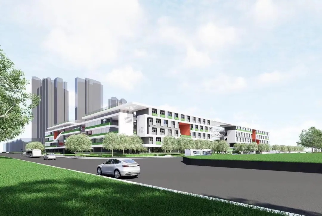 广州南沙新动工两所学校，2026年竣工将提供3960个学位，打造岭南新书院  第3张