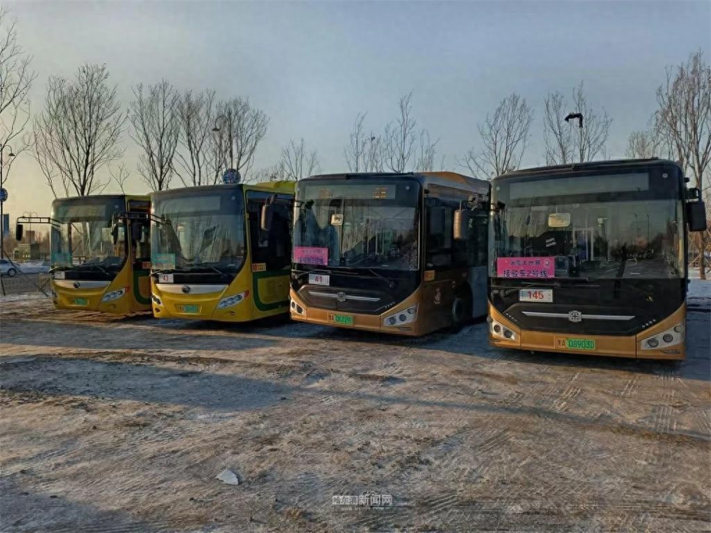冰雪大世界开园！免费接驳班车直达东门南门，9-16点高峰时段快速接送游客  第1张