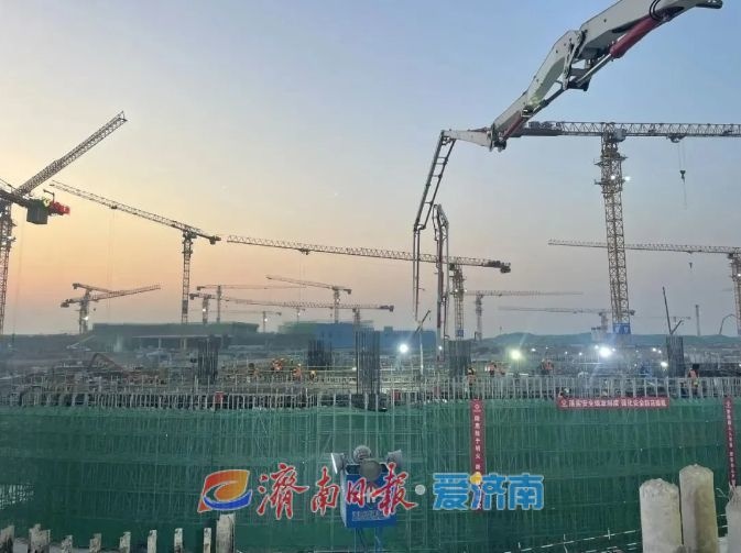 济南黄河大道二期工程首节主体混凝土浇筑成功，项目建设进入攻坚关键期  第2张