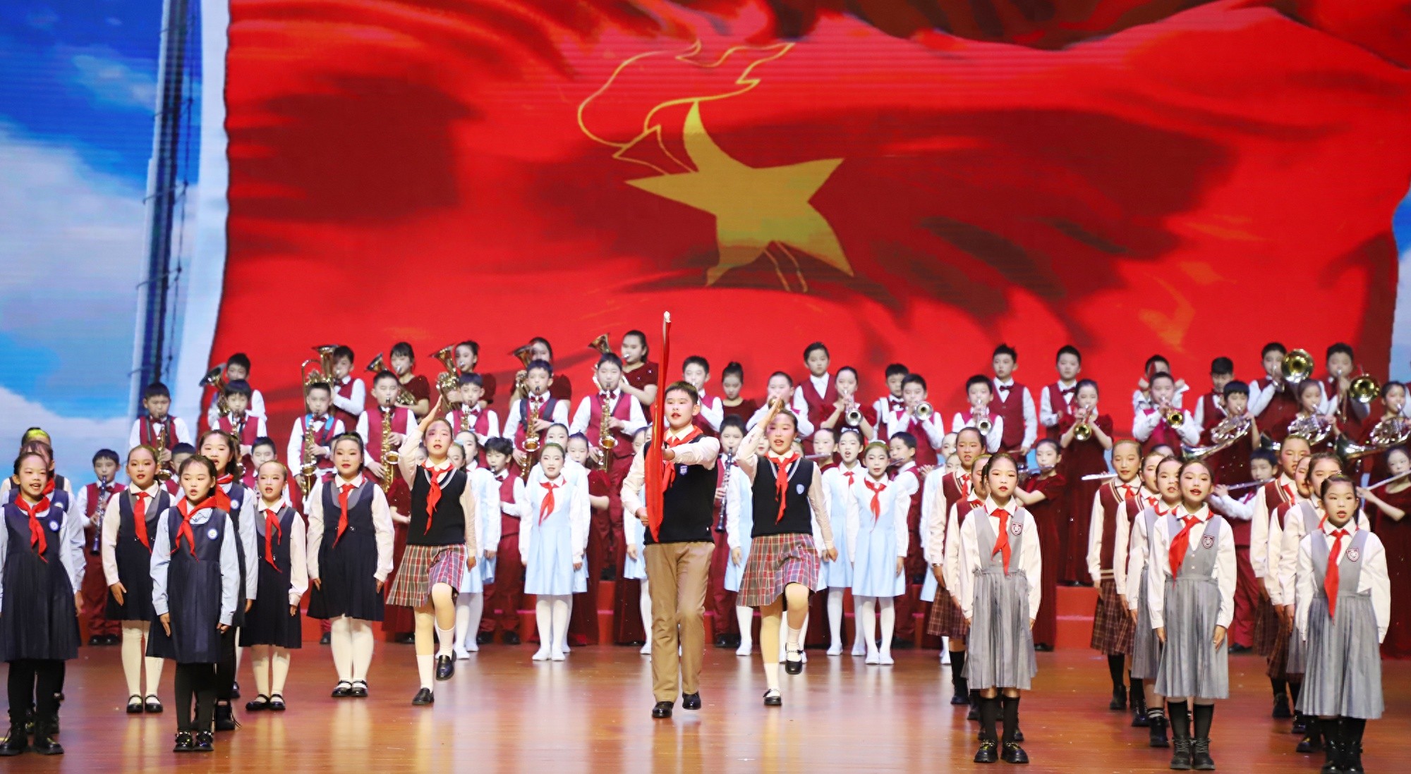 12月21日合肥中小学艺术节闭幕，千名学生绽放艺术风采，传承传统文化  第1张