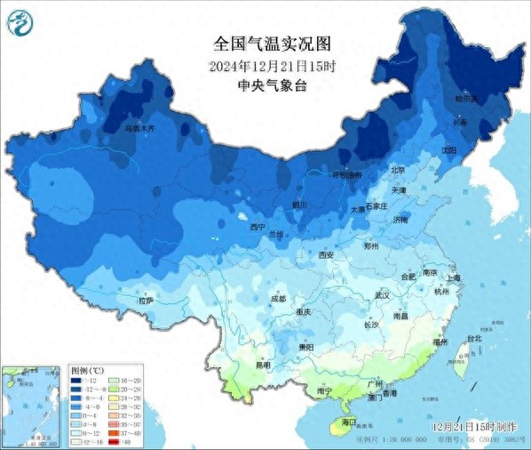 冬至寒潮来袭！南方多地气温创新低，江南小伙伴体验北方凛冽透心凉  第1张