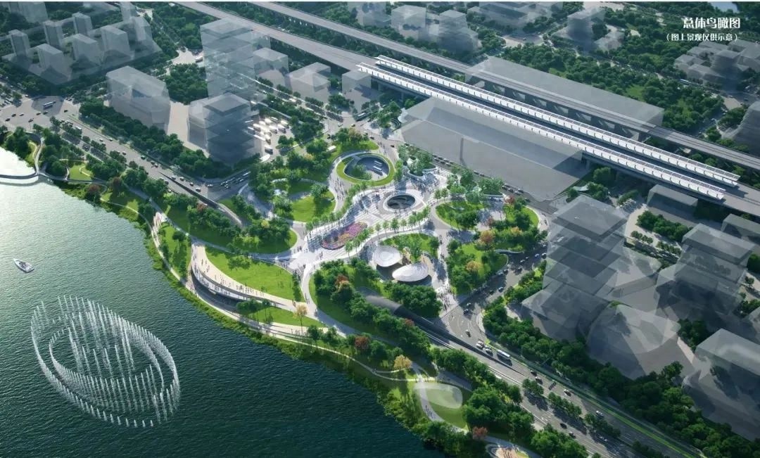 2025年震撼登场！通苏嘉甬高铁海盐站站前广场设计曝光，未来城市新地标