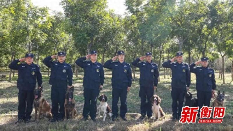 衡阳警犬刀锋和五月出征第六届全国警犬技术比赛，它们能夺冠吗？  第1张