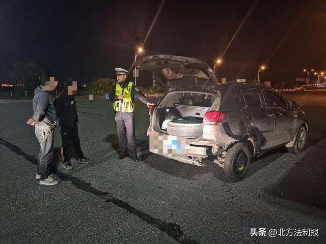 吉林高速惊现 20 余米碎片带，民警紧急清理保安全  第3张