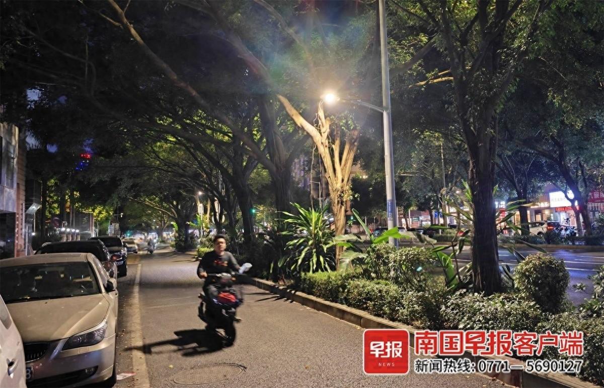 南宁望园路路灯大变身！亮度提升 3 倍以上，市民出行更安全  第1张
