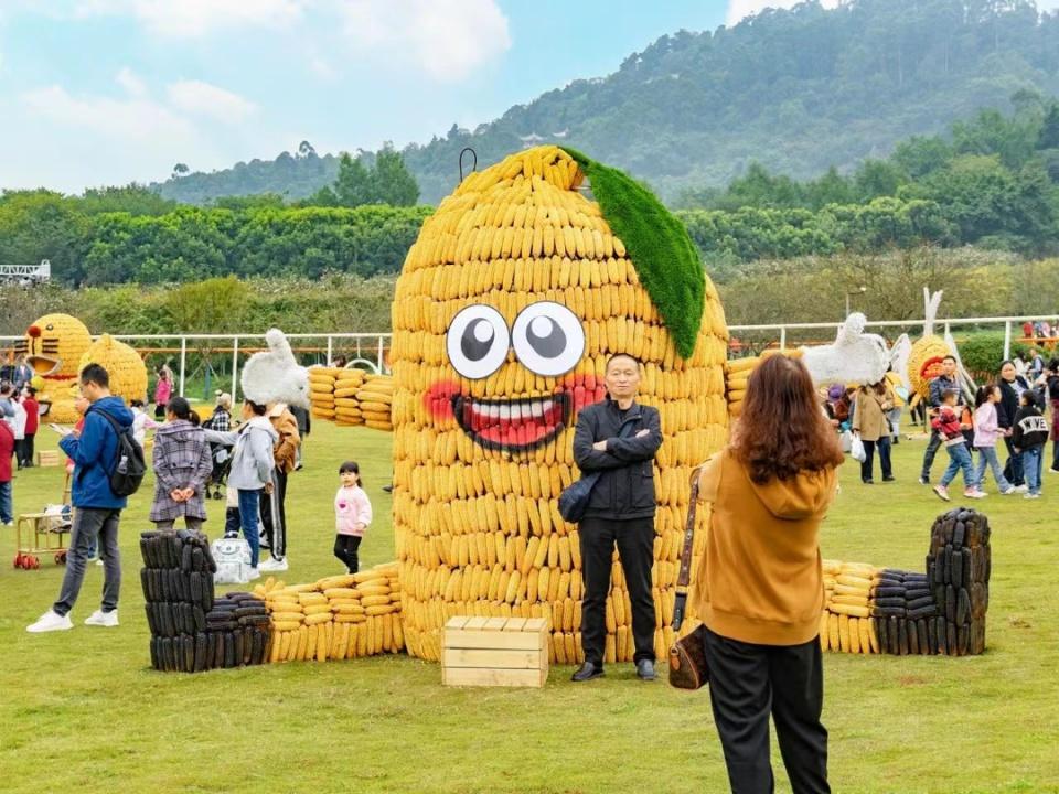20 万个玉米打造的奇幻艺术王国，你见过吗？  第2张