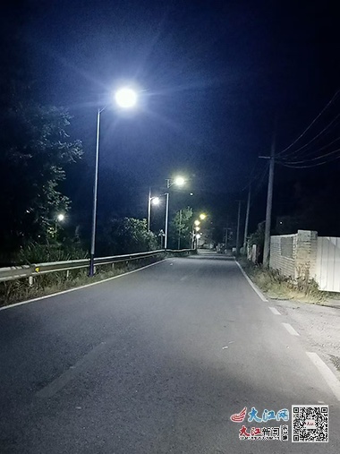 寿安镇宁厂村 133 盏路灯照亮村民幸福路