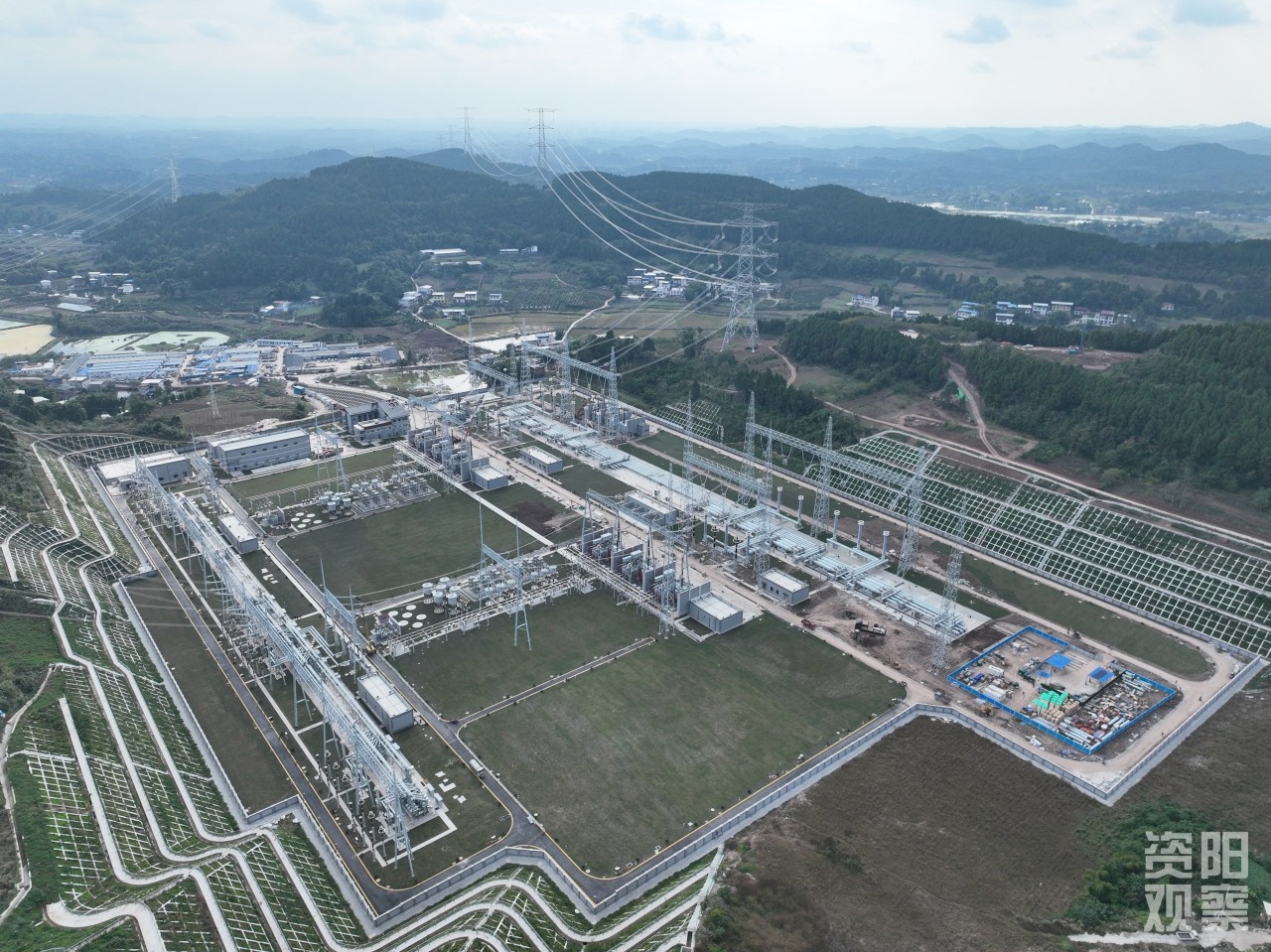 川渝地区首批特高压交流变电站建设，600 多天奋战，梦想照进现实  第3张