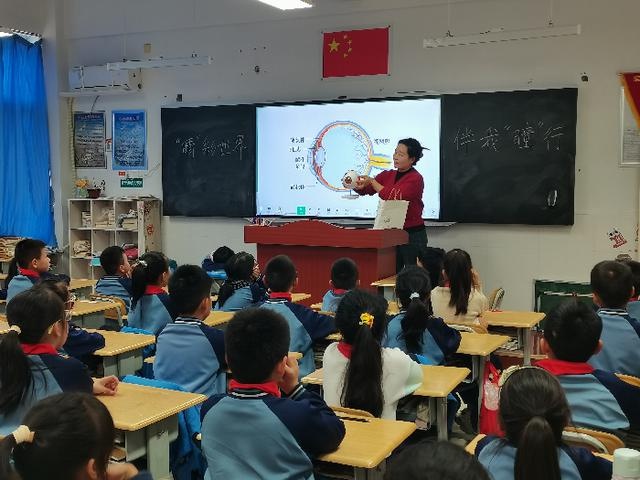 滨城区第八中学三年级五班开展视力保护活动，让孩子远离近视  第2张