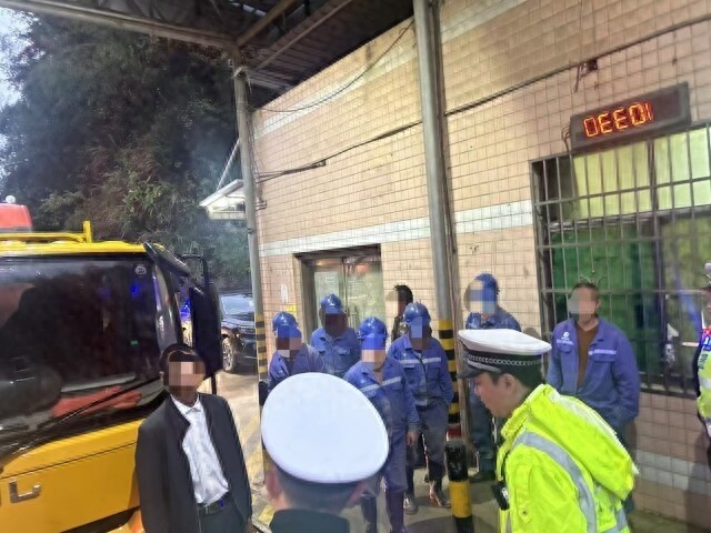 长沙交警开展过境货车三见行动，查处重点交通违法 546 起