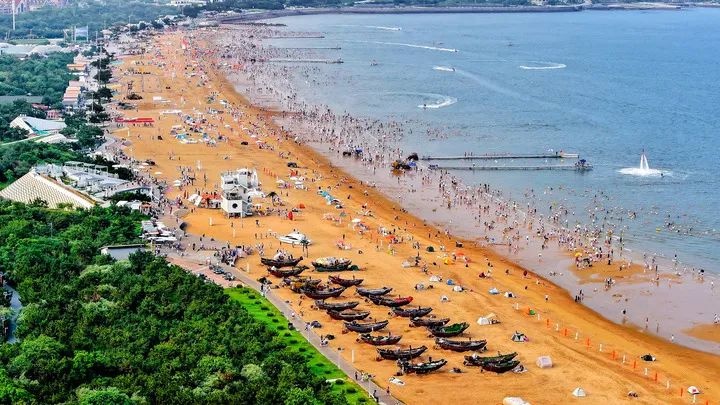 山东半岛：从荒凉到美丽，海洋蓝与生态绿的奇迹交织  第2张