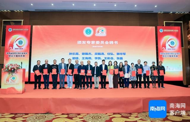 海南省政府采购行业协会十周年庆典：见证十年辉煌，展望未来新篇章