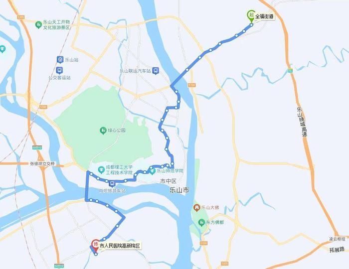 乐山市人民医院高新院区23日全面启用，白塔街院区这些科室将停诊  第5张