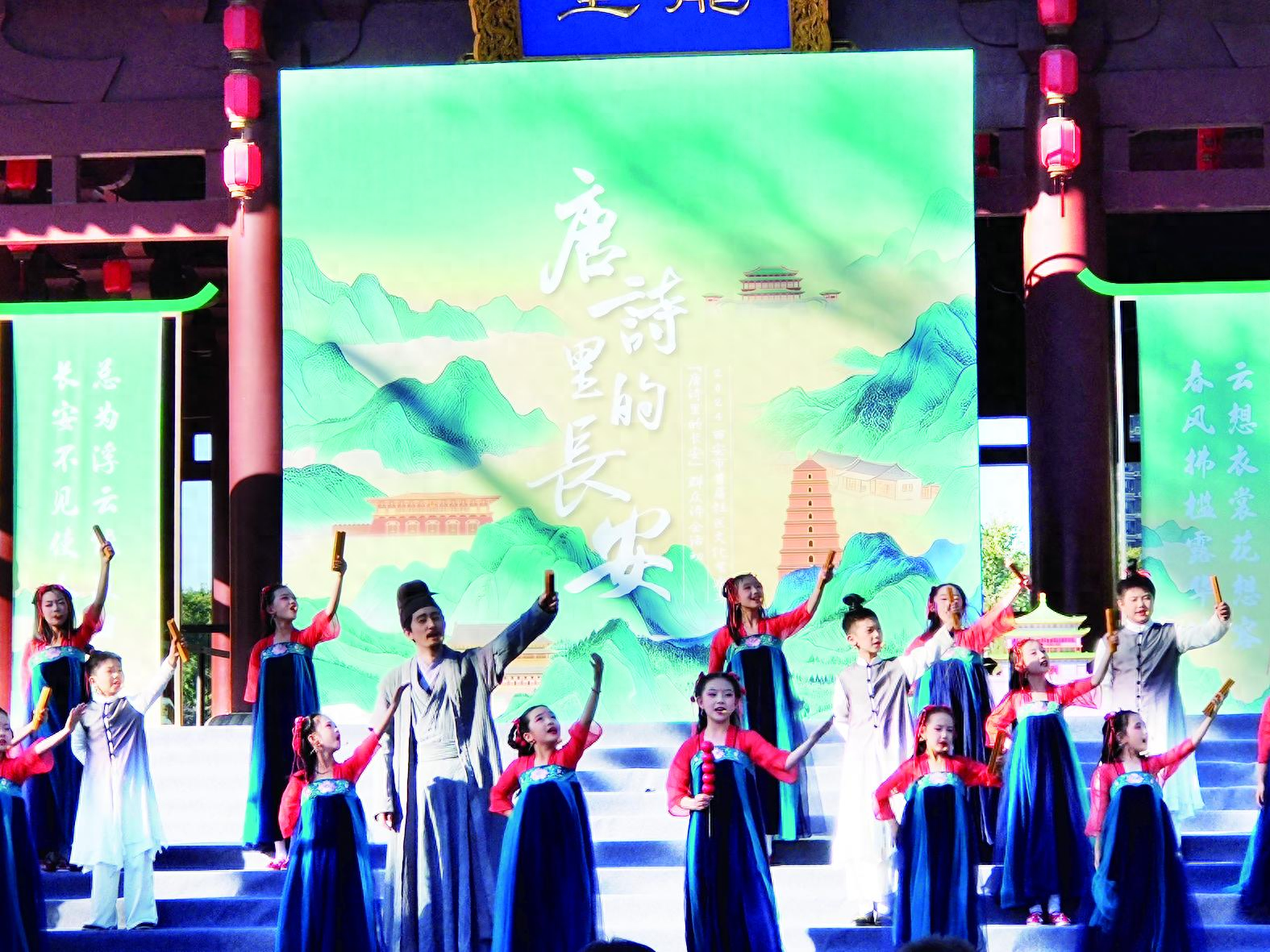 惊艳！李白迎宾，十余个节目带你穿越唐诗里的长安  第1张