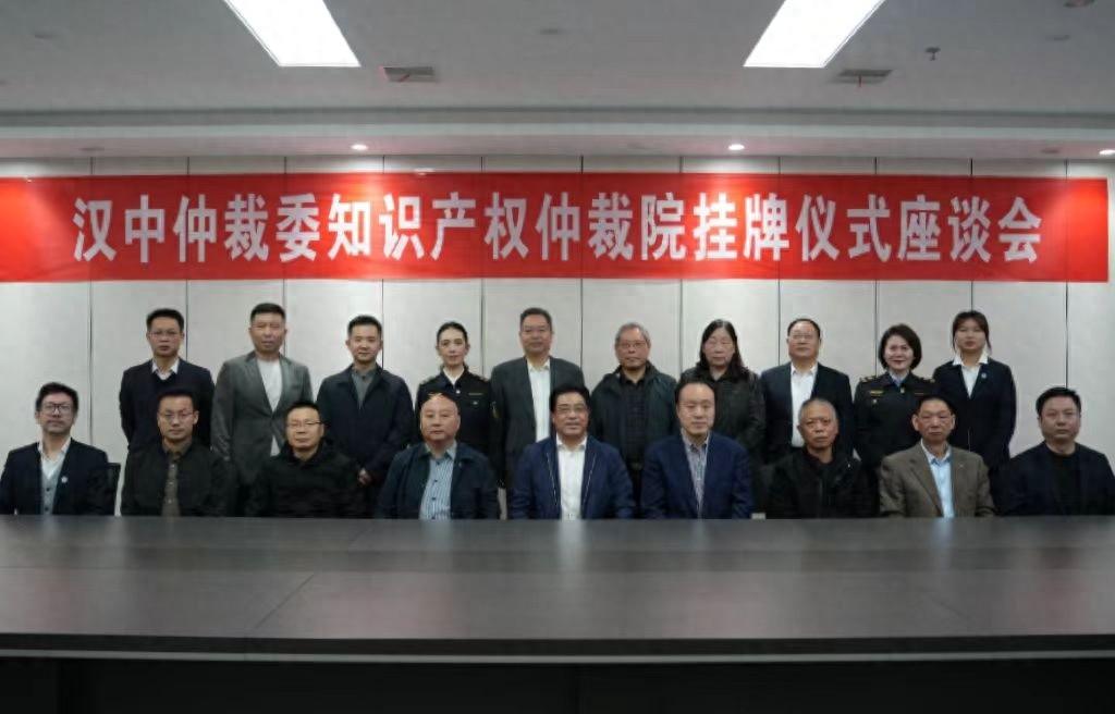 汉中仲裁委知识产权仲裁院挂牌成立，全省第二家  第1张