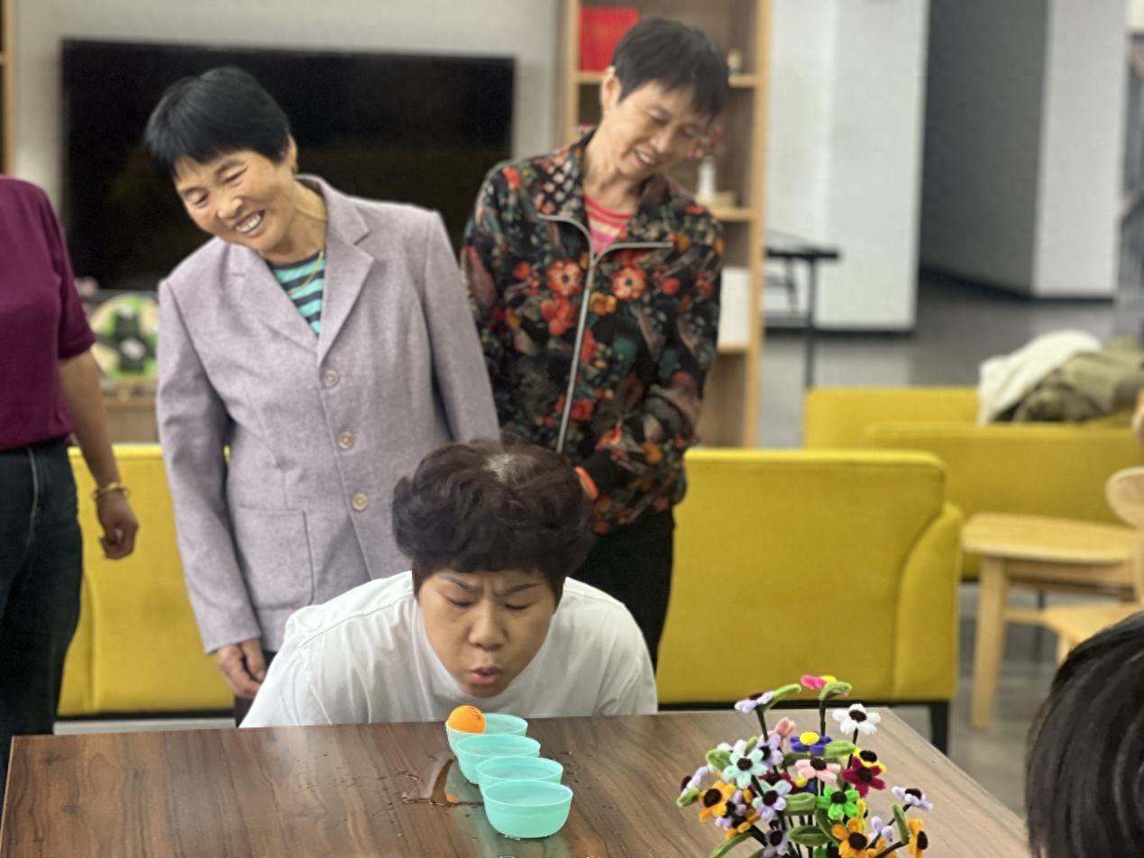 双燕村老年学堂举办趣味运动会，宣传五水共治知识  第1张