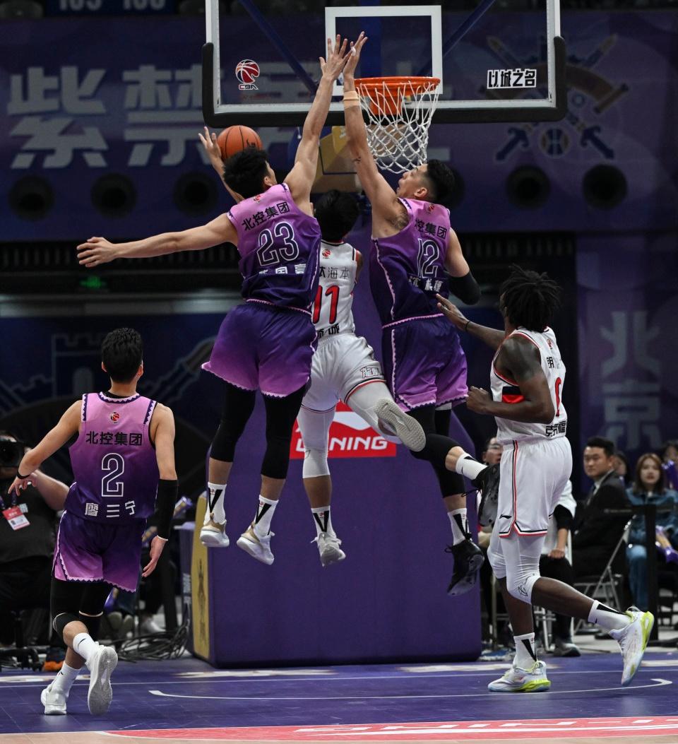 CBA 常规赛第五轮：北控主场险胜广州，沈梓捷扣篮惊艳全场  第4张
