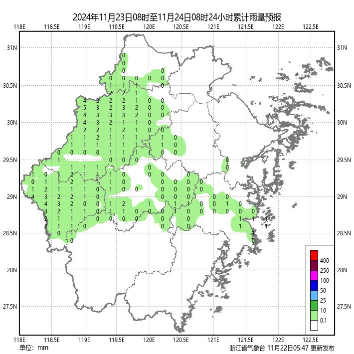 深秋气温起伏大，下周冷空气来袭，浙江将迎大幅降温  第3张