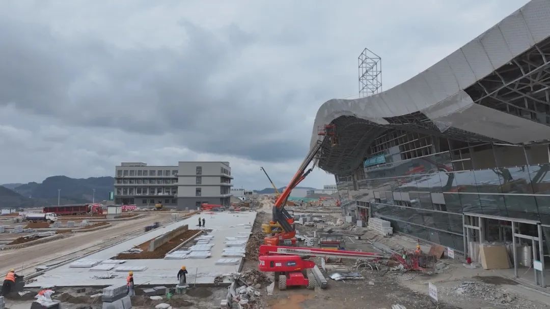 铜仁德江机场跑道贯通，航站楼建设火热进行中  第5张