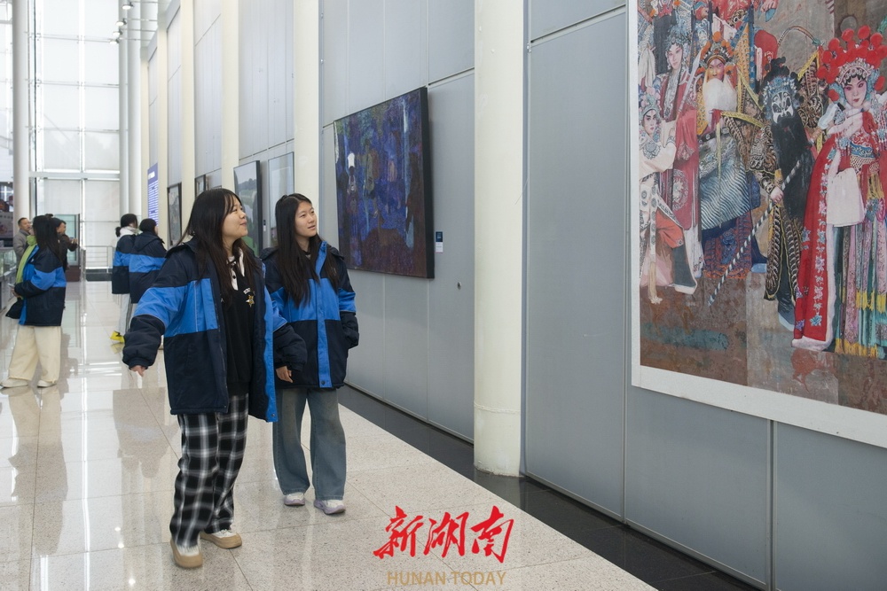 第四届丹青湖湘优秀作品展览盛大开幕，80 幅绘画精品等你来赏  第2张