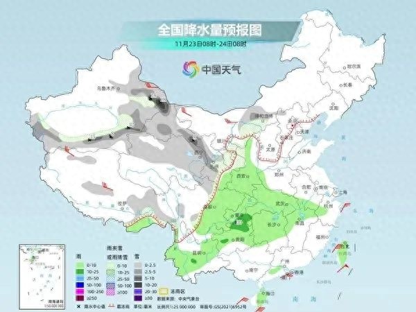 注意！寒潮来袭，部分地区气温降幅超 12℃，雨雪天气也将登场  第1张