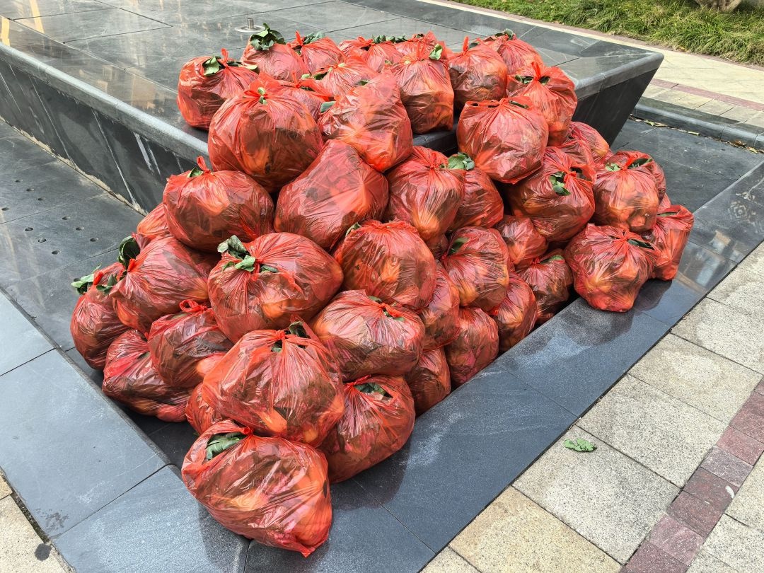 青菜滞销难题如何破解？社区暖心行动助农惠民，垃圾分类宣传同步进行  第2张