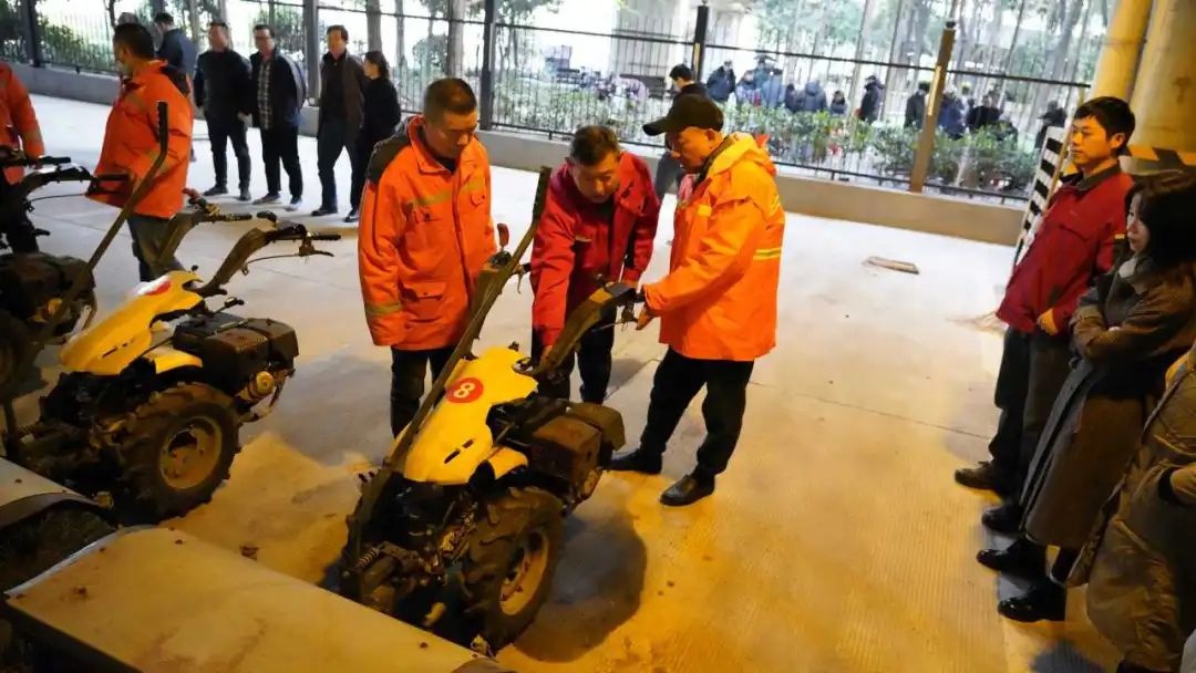 2024年度硚口区融雪防冻演习圆满完成，机械化与智慧化联手打造高效防冻新标杆  第13张