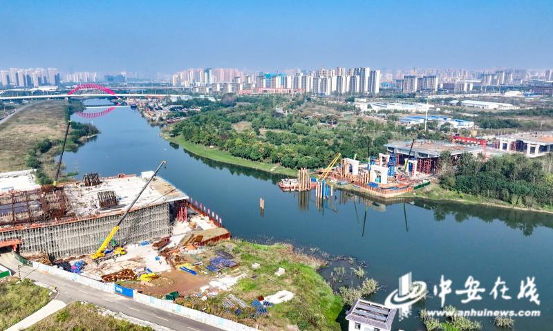 国内跨度最大！合肥这座大桥建设鏖战正酣，多项全国之最备受关注  第3张
