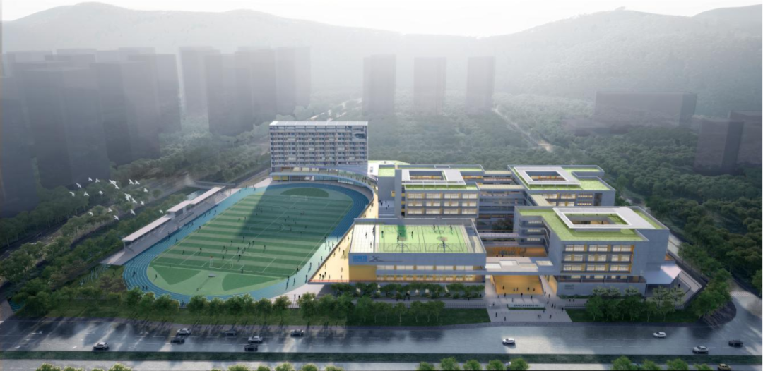 横琴子期中学建设项目主体工程全面封顶，2025 年投入使用，可提供 1800 个学位  第2张