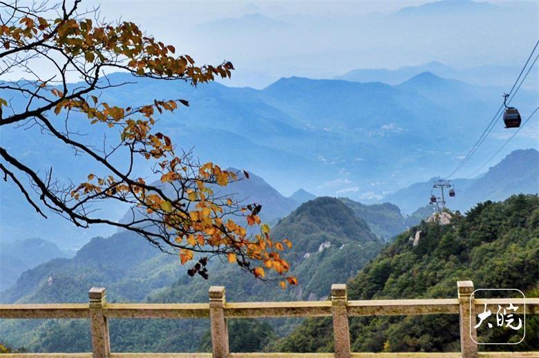 错过再等一年！九华山花台景区秋景如油画，美到窒息  第2张