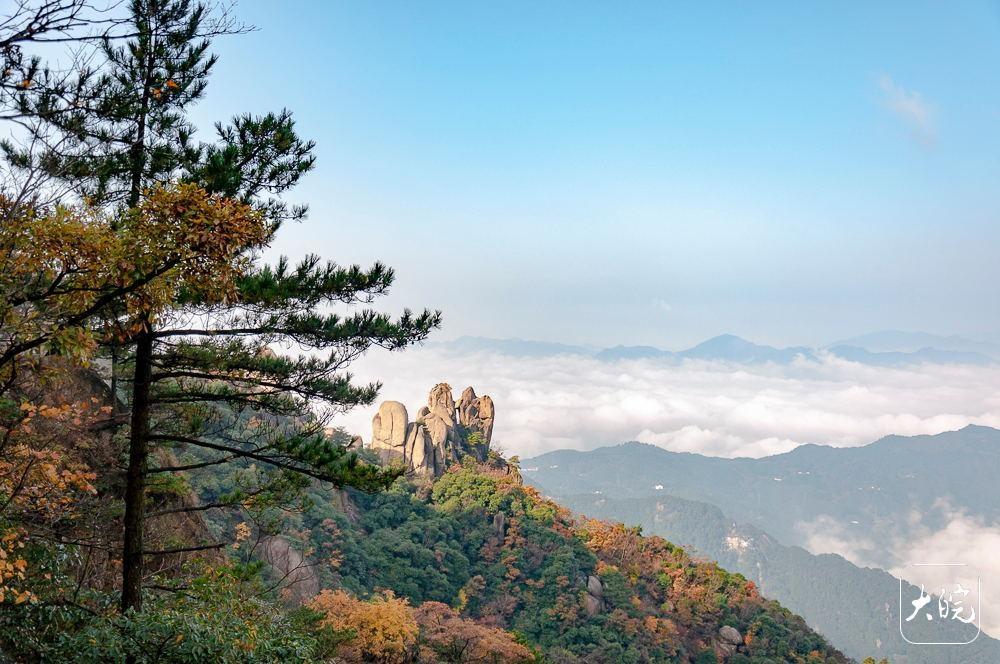 错过再等一年！九华山花台景区秋景如油画，美到窒息  第7张