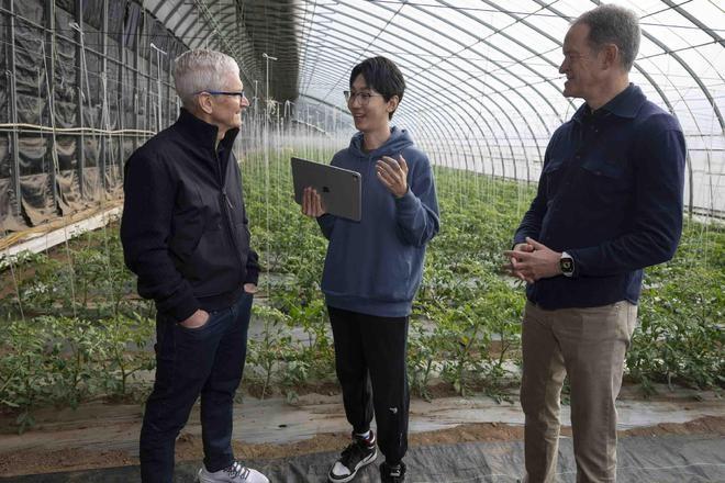 苹果 CEO 库克现身北京顺义有机农场，他来干嘛？  第4张