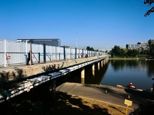等了五年！郑州花园北路贾鲁河桥围挡终于开始拆除，后续计划是……  第8张