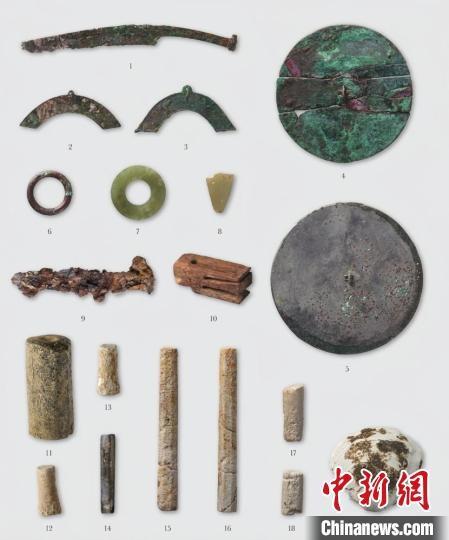 山西惊现 3000 年前古墓，出土仿铜陶礼器组合具三晋风格  第2张