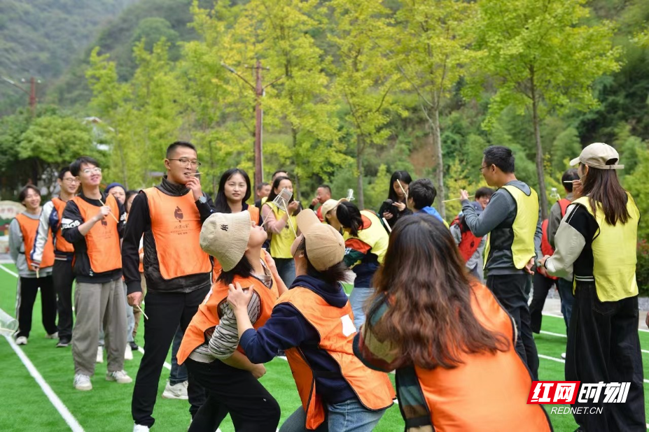 张家界市规划设计研究院举办欢乐盛宴，团建拓展活动精彩纷呈  第1张