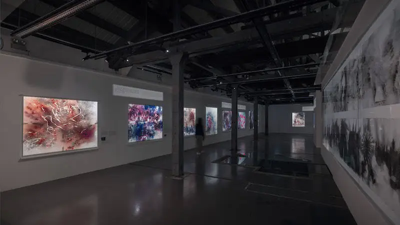 蔡国强AI艺术展：灵魂扫描，探索人工智能与灵性的交集  第2张