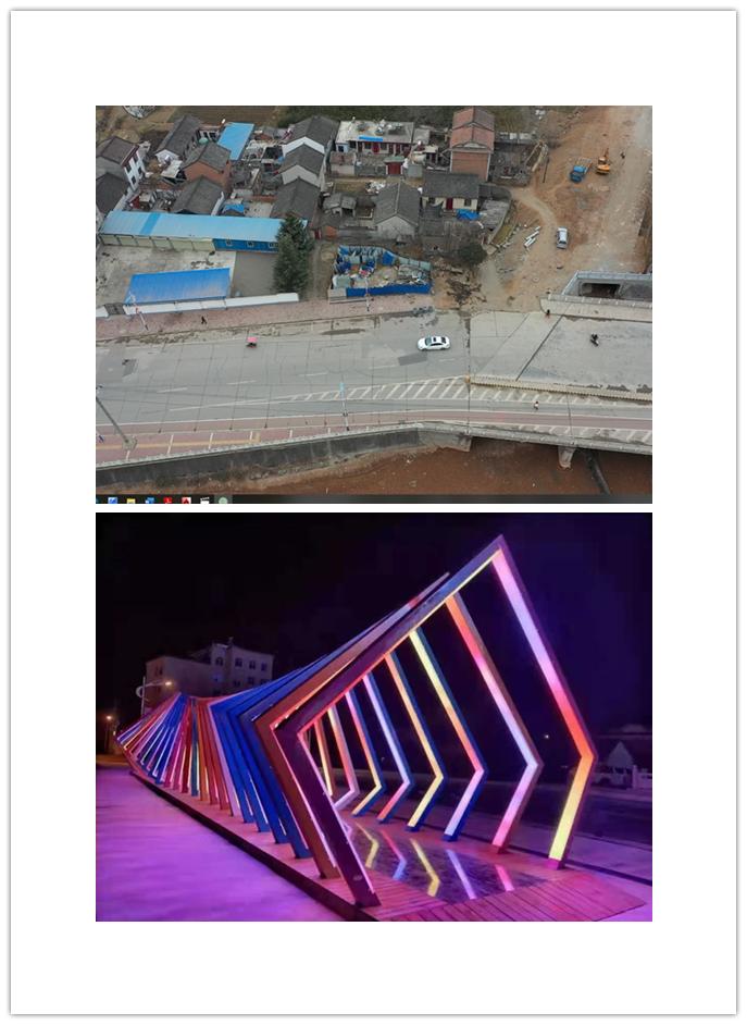 探秘两当县城市双修：红色传承与现代美学的完美融合，福寿桥点亮广香河两岸  第5张