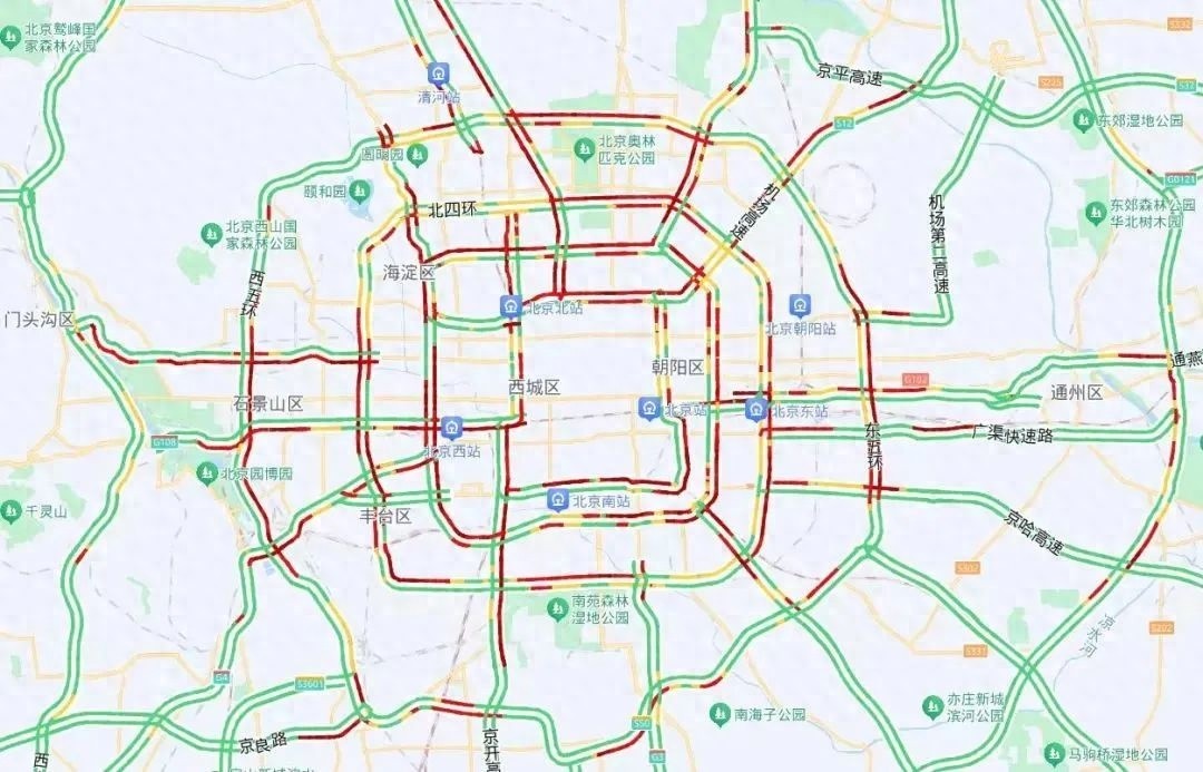 惊！北京将迎雨雪天气，早高峰交通压力堪忧  第1张