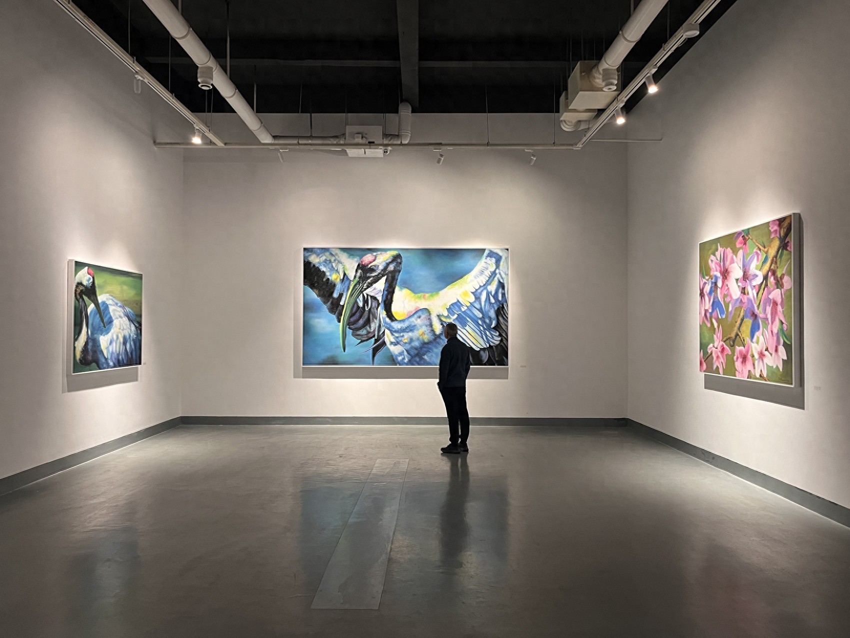 惊！知名青年艺术家曹卫国作品展，40余幅作品亮相成都森的美术馆  第1张
