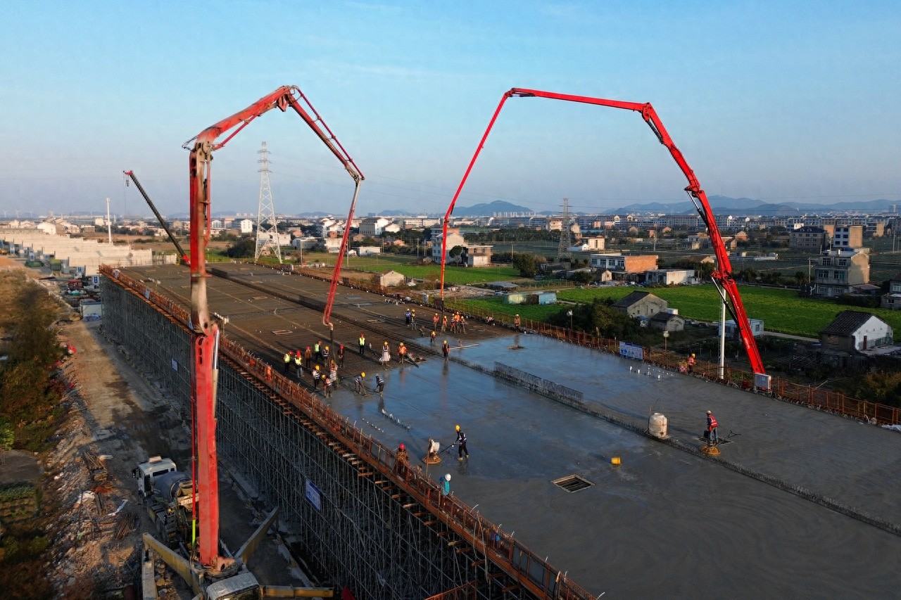 寒冬中的奇迹：温岭太龙快速路高架桥提前完工，建设者30小时不眠不休刷新工程纪录  第1张