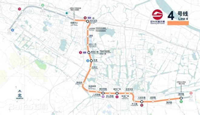 绍兴地铁4号线府山西路站启动征收，2030年全线建成，未来高铁-地铁无缝转乘