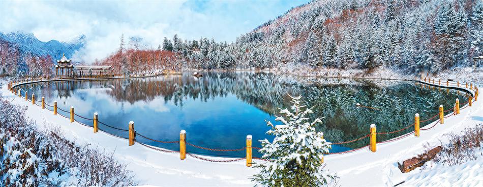 官鹅沟冰雪奇缘：一场穿越千年的浪漫邂逅