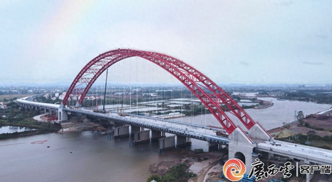 春节前通车倒计时！兰海高速钦江大桥建设进入冲刺阶段，区域经济将迎来新机遇  第1张