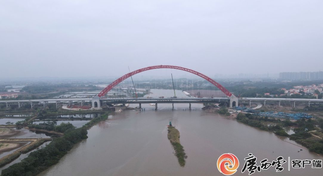 春节前通车倒计时！兰海高速钦江大桥建设进入冲刺阶段，区域经济将迎来新机遇  第2张