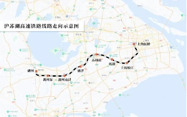 12月26日，上海至湖州高铁开通！55分钟直达，新通道助力长三角一体化  第2张