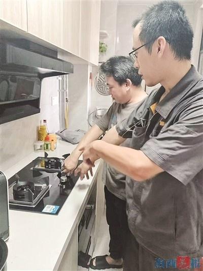 汀溪北部片区居民终于用上天然气，告别用气难  第1张
