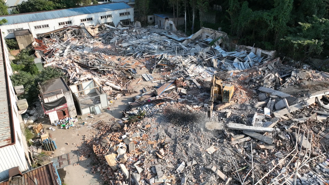 葭沚街道葭山头区块正式开拆，1 个月内清理出土地，年底实现拆除百分百  第2张