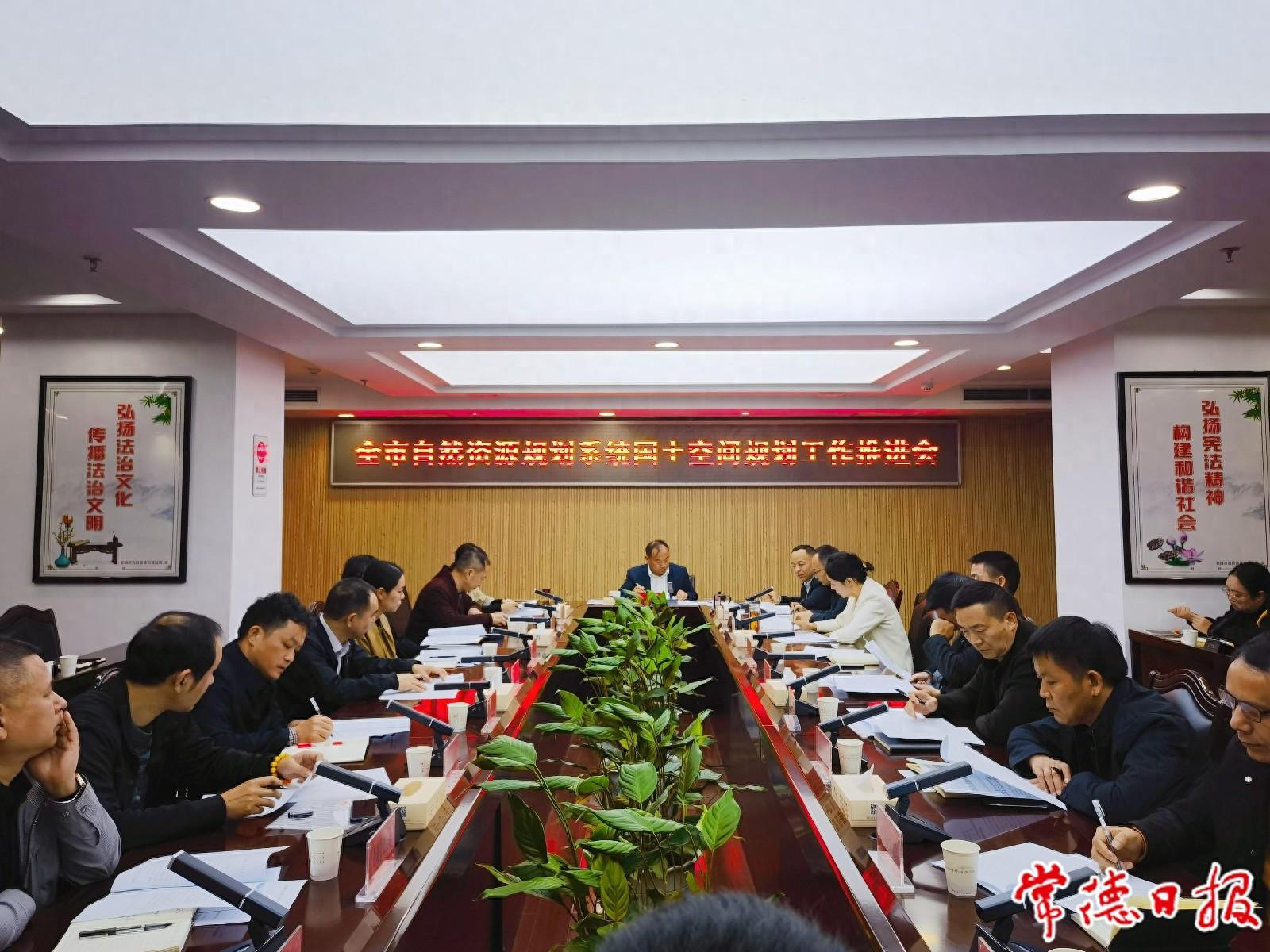 常德国土空间规划工作推进会：聚焦重点，全力攻坚